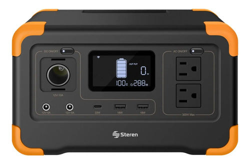 Estación De Energía Steren Pws-290-300 288wh Inversor 300w