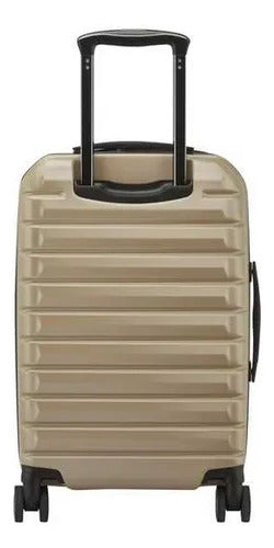 Juego De Maletas Delsey Helium Edge 2 Pzs Rígidas Beige Helium Edge