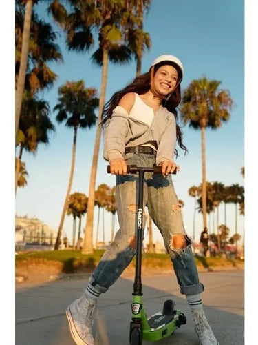 Scooter Eléctrico Razor Black Label E90 Color Verde Verde
