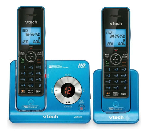 Vtech Ls642v-2f Teléfono Inalámbrico Hd Audio Dect 6.0 Azul Azul