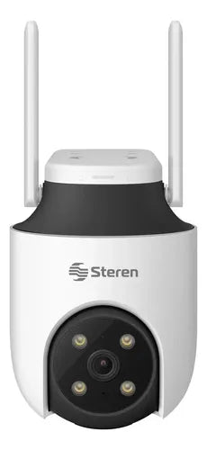 Cámara De Seguridad Wi-fi Y Ethernet 8 Mpx Steren Cctv-638 Blanco