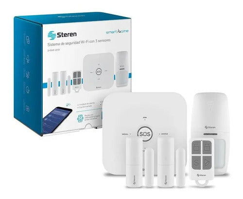 Sistema De Seguridad Wi-fi Con Alarma Steren Shome-2000