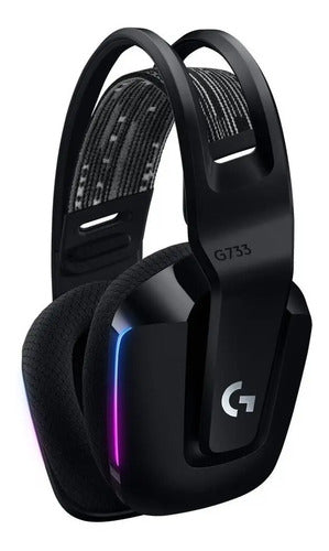 Audífonos Gaming Logitech G733 Lightspeed Inalámbricos Negro