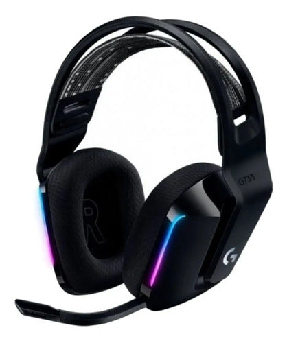 Audífonos Gaming Logitech G733 Lightspeed Inalámbricos Negro