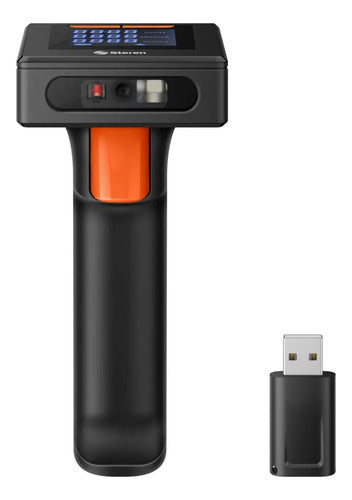 Lector Códigos Barras Y Qr 2d Inalámbrico Steren Com-5975 Negro Usb