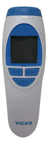 Termómetro Digital Vicks 3 En 1 Sin Contacto Infrarrojo Blanco