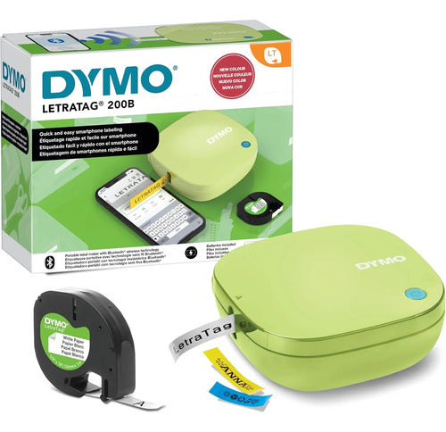 Rotuladora Dymo Letratag 200b Inalámbrica Ios Android Verde Claro