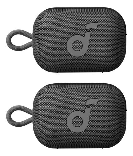 Paquete Bocinas Bluetooth Soundcore Select 4 Go Anker 2pzs Negro