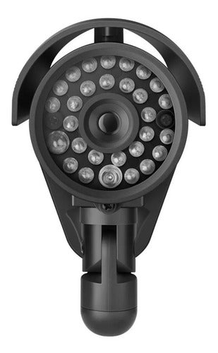 Cámara Cctv Simulada (dummy) Tipo Bala | Cctv-290 Negro