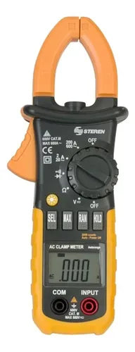 Multímetro Profesional Steren Mul-110 Con Sensor De Gancho