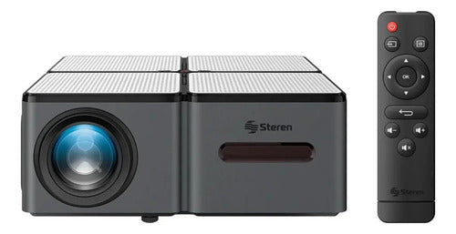 Proyector Steren Pro-500 Full Hd 14,000 Lúmenes Gris Gris