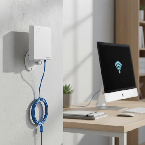 Antena Wi-fi Usb Exterior Larga Distancia Steren Com-846