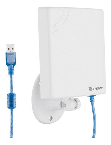 Antena Wi-fi Usb Exterior Larga Distancia Steren Com-846