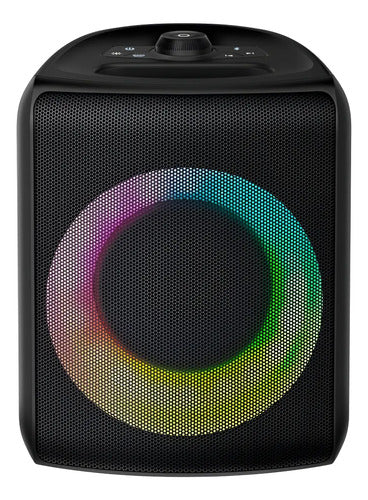 Bocina Portátil Steren Boom-200 Bluetooth Con Súper Bajo Negro