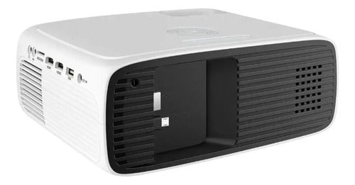 Proyector Steren Pro-380 Full Hd 9650 Lumens Bluetooth Blanco