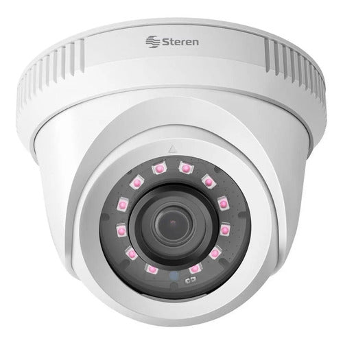 Cámara Domo Steren Cctv-1120 1080p Para Dvr Digital/análogo Blanco