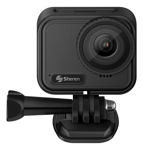 Cámara Deportiva Steren Cam-850 4k 60 Fps Wi-fi Sumergible Negro