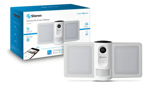 Cámara Seguridad Wi-fi Steren Cctv-500 Full Hd Reflector Led