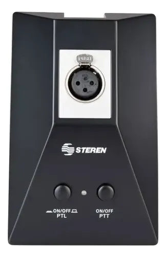 Steren Mic-605 Base De Escritorio Con Conector Xlr Phantom Negro