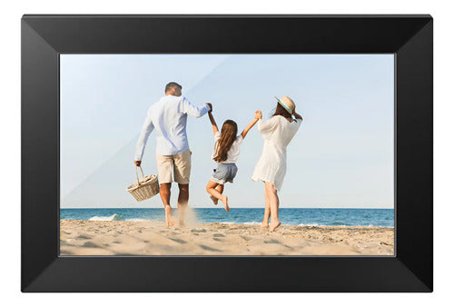 Portarretratos Digital Steren Dfr-101ne Wi-fi 10 PuLG Negro Negro