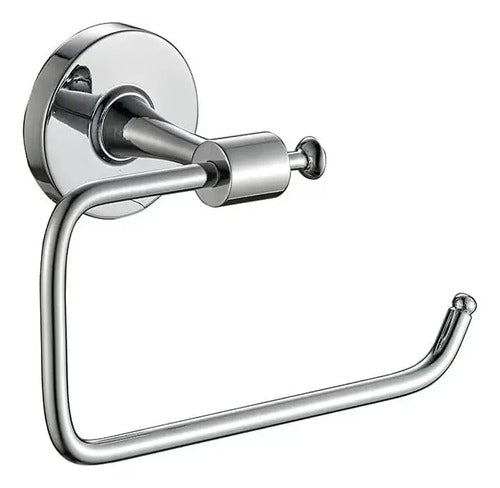 Juego De Accesorios Para Baño Homefits 30700521 4 Piezas Plateado