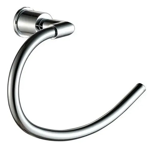 Juego De Accesorios Para Baño Homefits 30700491 6 Piezas Plateado