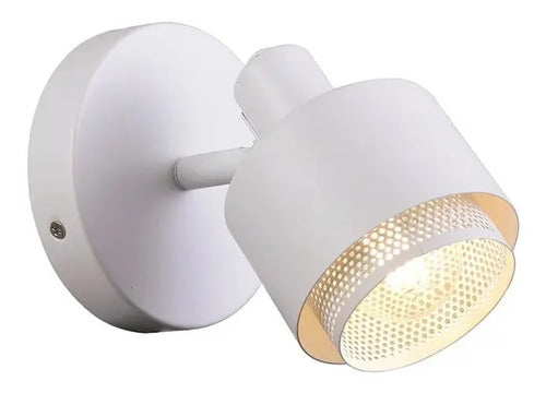 Lampara De Pared Homefits 20300261 Reflector Blanco Interior Blanco