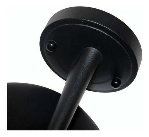 Lampara Pared Exterior Homefits 40400031 Farol Negro Mate Negro / Farol