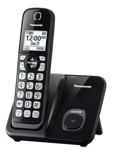 Telefono Inalambrico Panasonic Kx-tgd510b Bloqueo Llamadas Negro