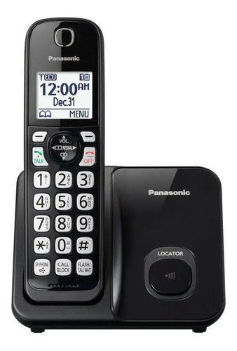 Telefono Inalambrico Panasonic Kx-tgd510b Bloqueo Llamadas Negro
