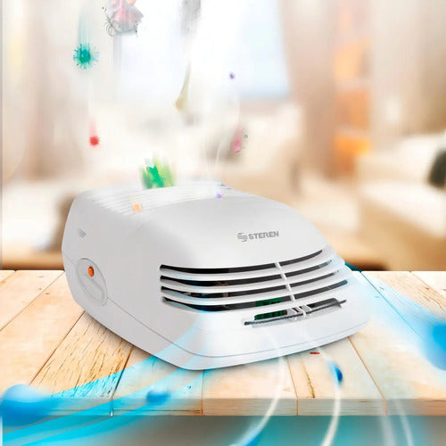Purificador E Ionizador De Aire Steren Air-300 Blanco Blanco