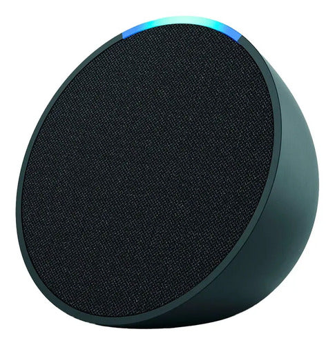 Amazon Echo Pop C2h4r9 Con Asistente Virtual Alexa Control De Voz Charcoal