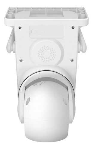 Steren Cctv-645 Camara Robotizada Wifi 6 Con Panel Solar Blanco