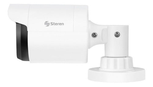Camara Cctv Steren Cctv-1018 Mini Bala Full Hd Exterior Blanco