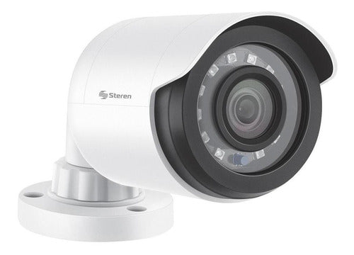 Camara Cctv Steren Cctv-1018 Mini Bala Full Hd Exterior Blanco