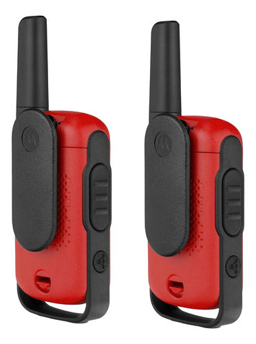 Radios Motorola Talkabout T110br Rojo 25km Walkie Talkie Rojo Uhf