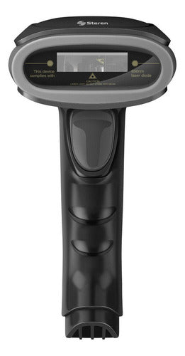 Lector De Códigos De Barras Steren Com-598 Usb Negro Negro Usb