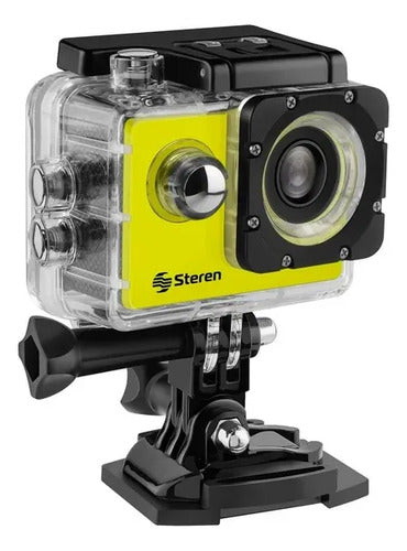 Cámara Deportiva Para Niños Steren Cam-kids Hd Fotos Y Video Amarillo