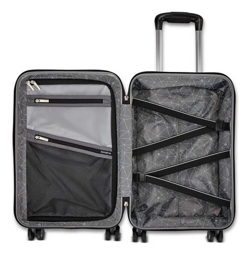 Juego De 2 Maletas Samsonite Blackstone Azul Azul Rayas
