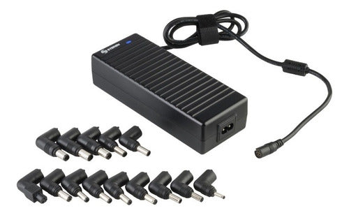 Cargador Universal Laptop Steren Com-137 120w 14 Puntas Negro