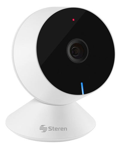 Cámara De Seguridad Wi-fi Hd 720p Steren Cctv-206 Blanca Blanco