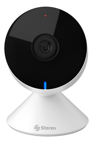 Cámara De Seguridad Wi-fi Hd 720p Steren Cctv-206 Blanca Blanco