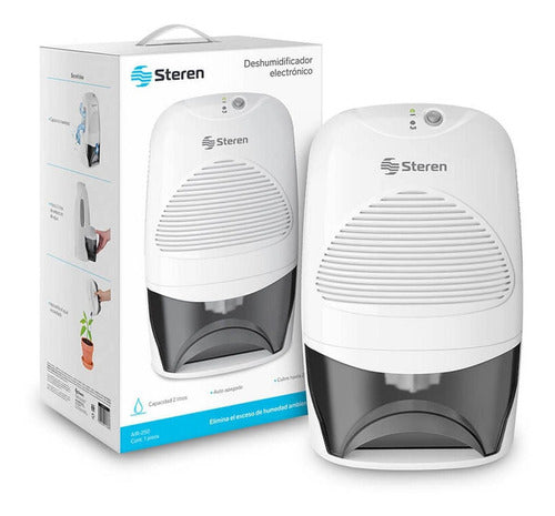 Deshumidificador Steren Air-250 Eléctrico Blanco 2l Blanco