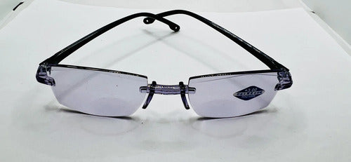 Pack 4 Lentes De Lectura Bifocales +3.00 Filtro Luz Azul Pc Negro