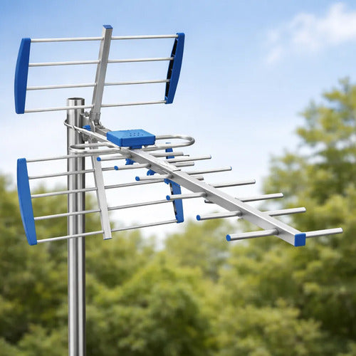 Antena Steren Ant-uhf 16 Aérea Hd Aluminio