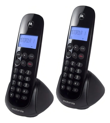 Teléfono Motorola Inalámbrico M700-2 Negro Negro