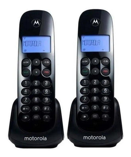 Teléfono Motorola Inalámbrico M700-2 Negro Negro