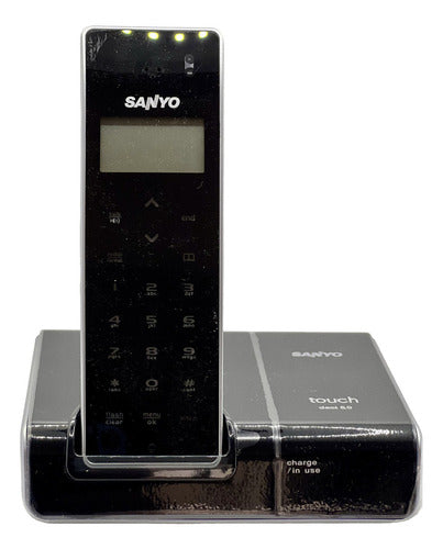 Teléfono Sanyo Clt-d6620 Inalámbrico Teclado Touch Negro - Aceptable (Reacondicionado)