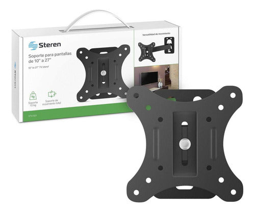 Soporte Pared Steren Stv-021 Negro Inclinable 13-32 Negro