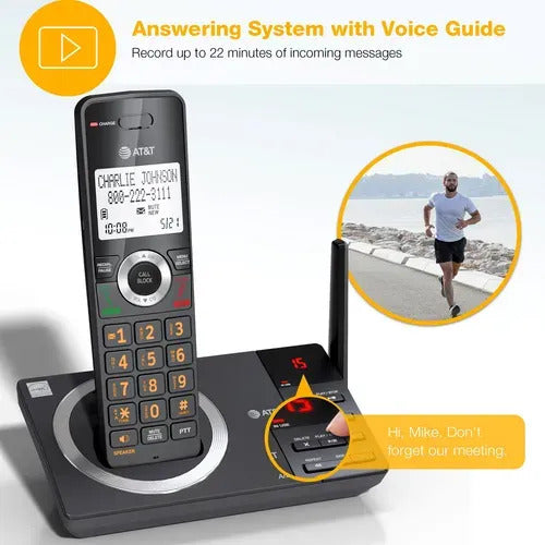 Telefono At&t Cl82318 Negro